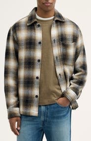 Madewell Plaid Long Sleeve Chunky Twill Shirt