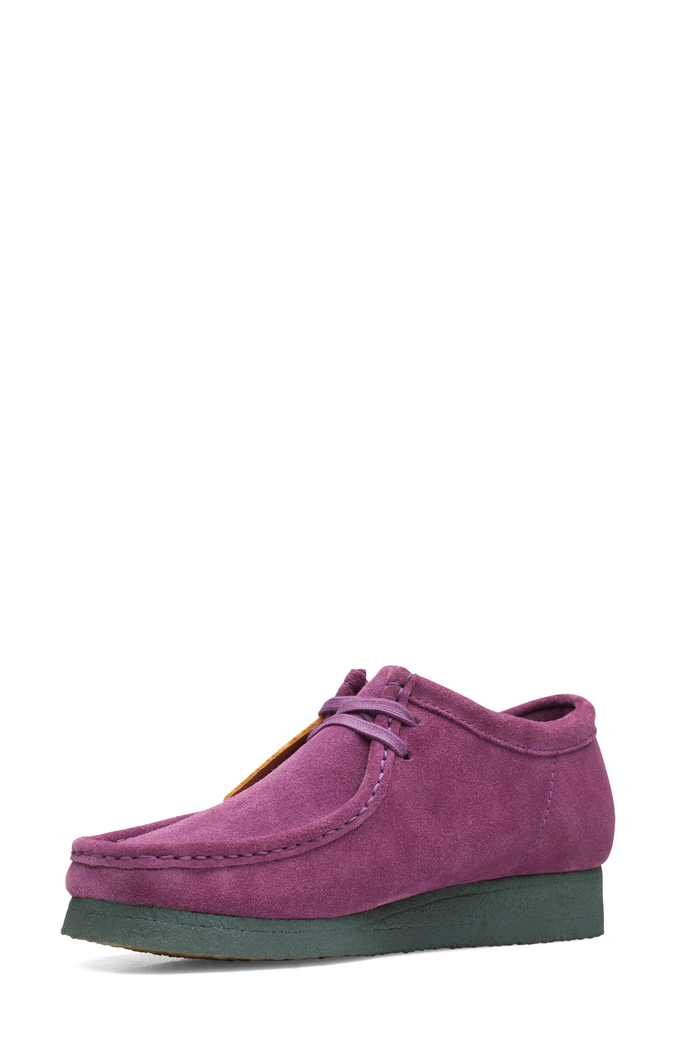 Clarks<sup>®</sup> Wallabee Moc Toe Derby, Alternate, color, 