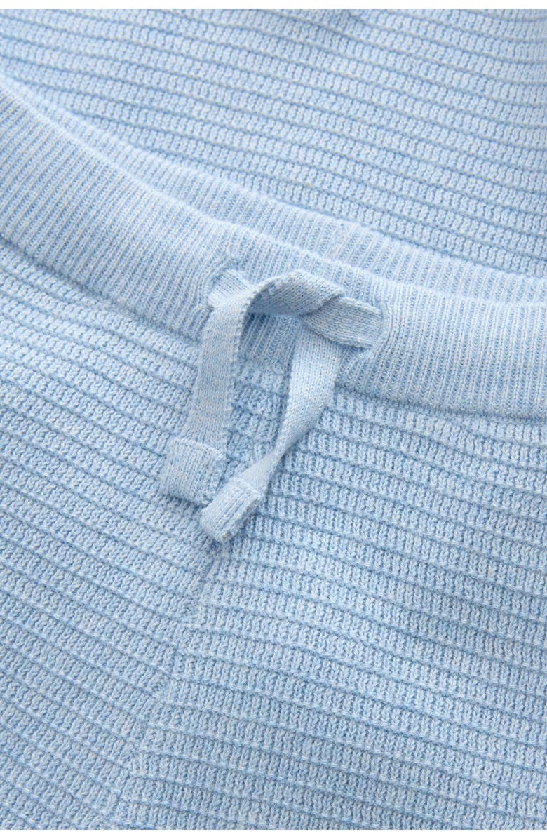 NEXT Stripe Polo Sweater & Shorts Set, Alternate, color, Blue