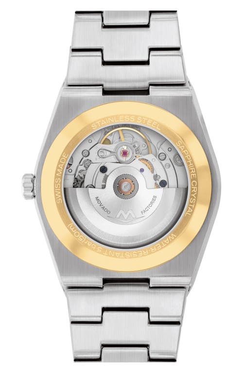 Movado Men's Bold Quest Swiss Automatic Stainless-steel Watch, 39mm In Green