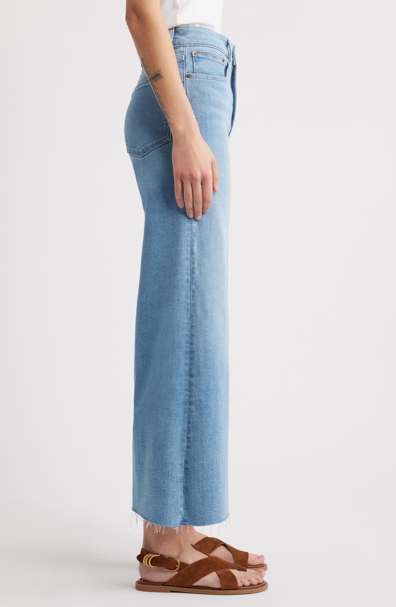 Madewell Palazzo Wide Leg Jeans, Alternate, color, 