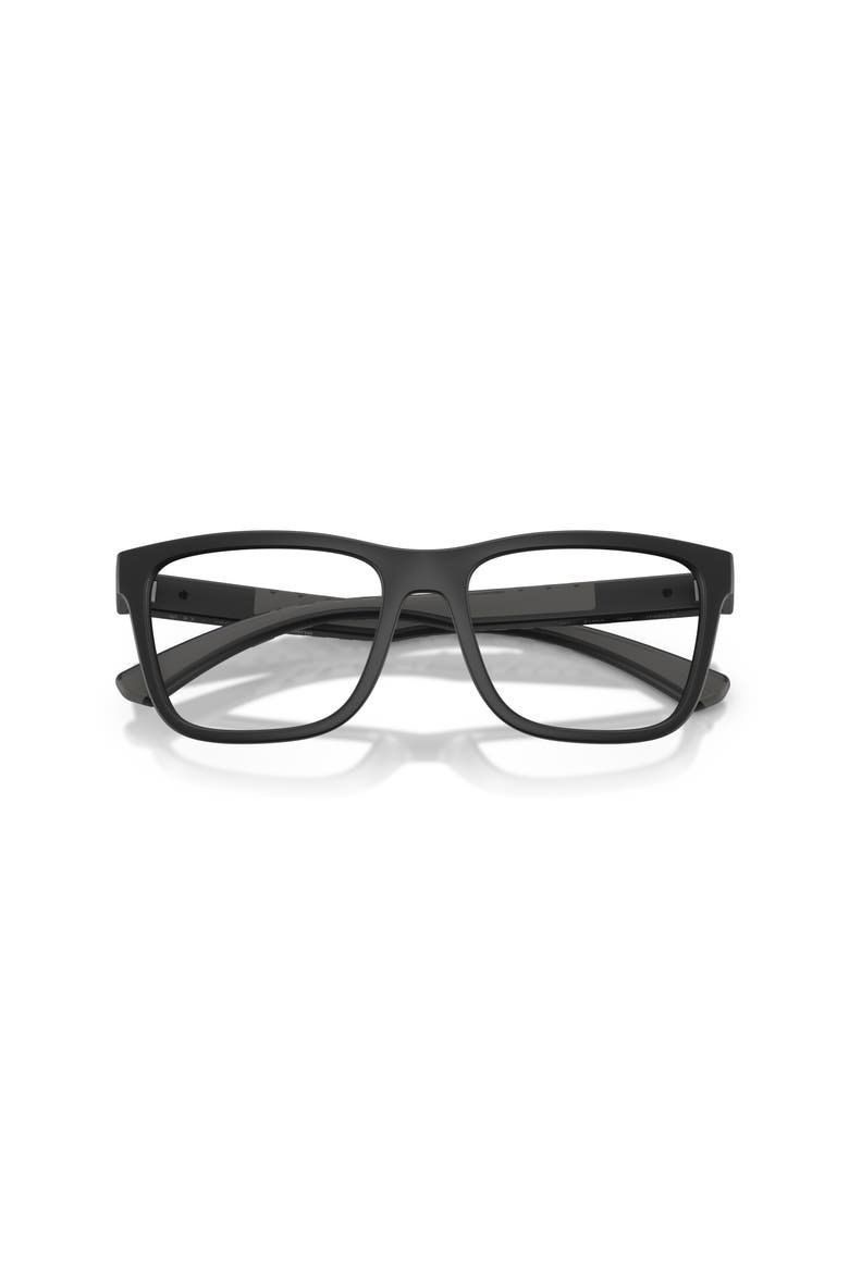 55mm Square optical glasses, Alternate, color, Black