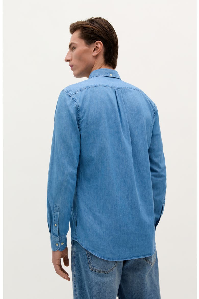 Forest Denim Bd Shirt I, Alternate, color, Denim