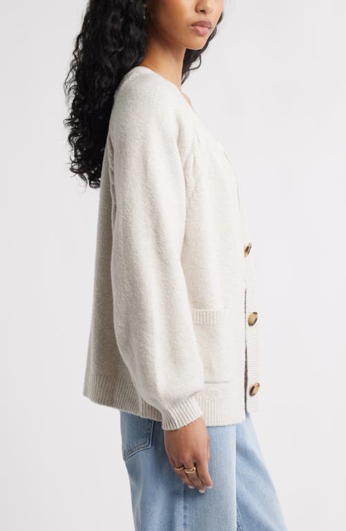 Bp. Relaxed Everyday Cardigan In Brown