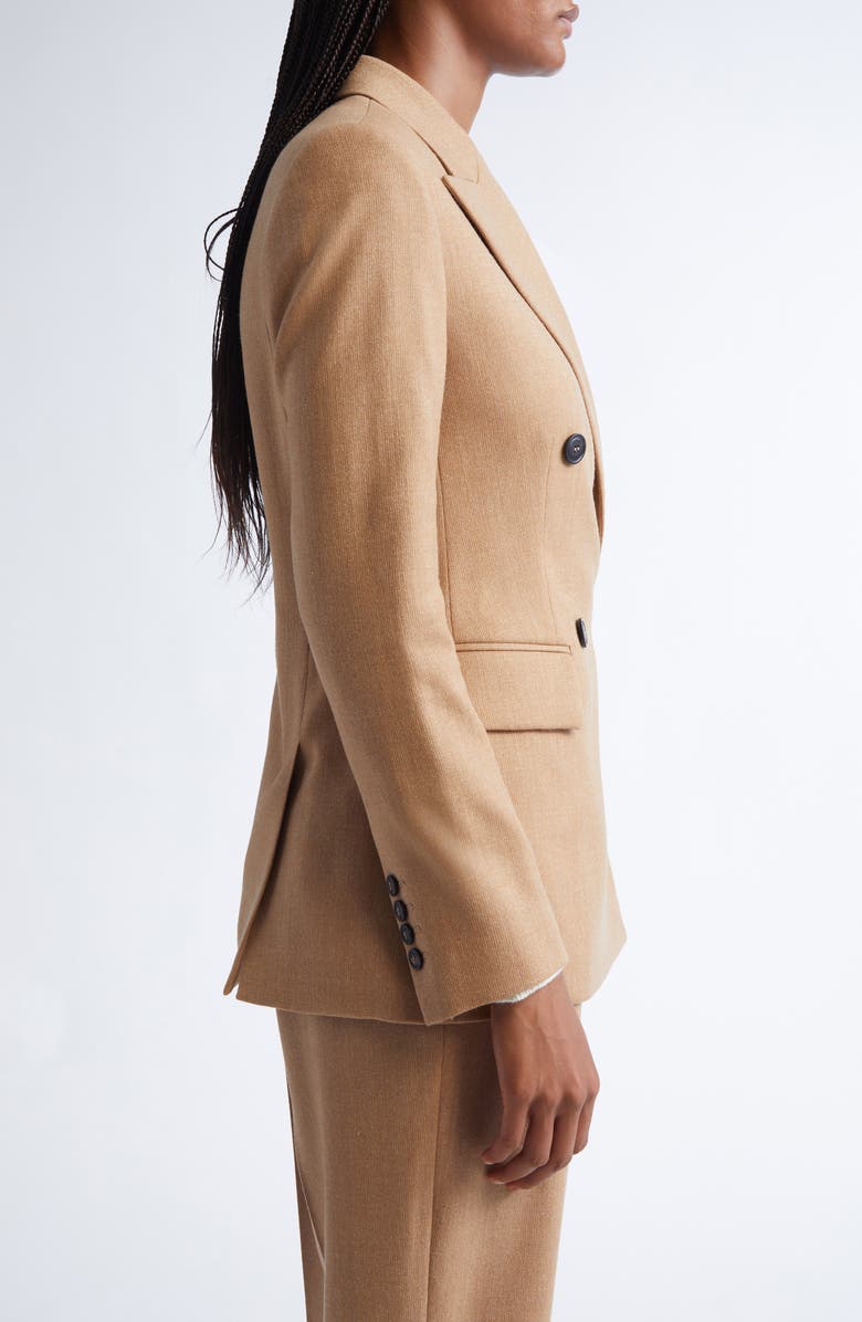 Eleventy Shimmer Virgin Wool Blend Blazer, Alternate, color, 02 Sand