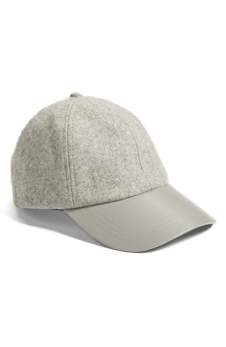 BCBG eneration Heathered Baseball Cap, Main, color, 