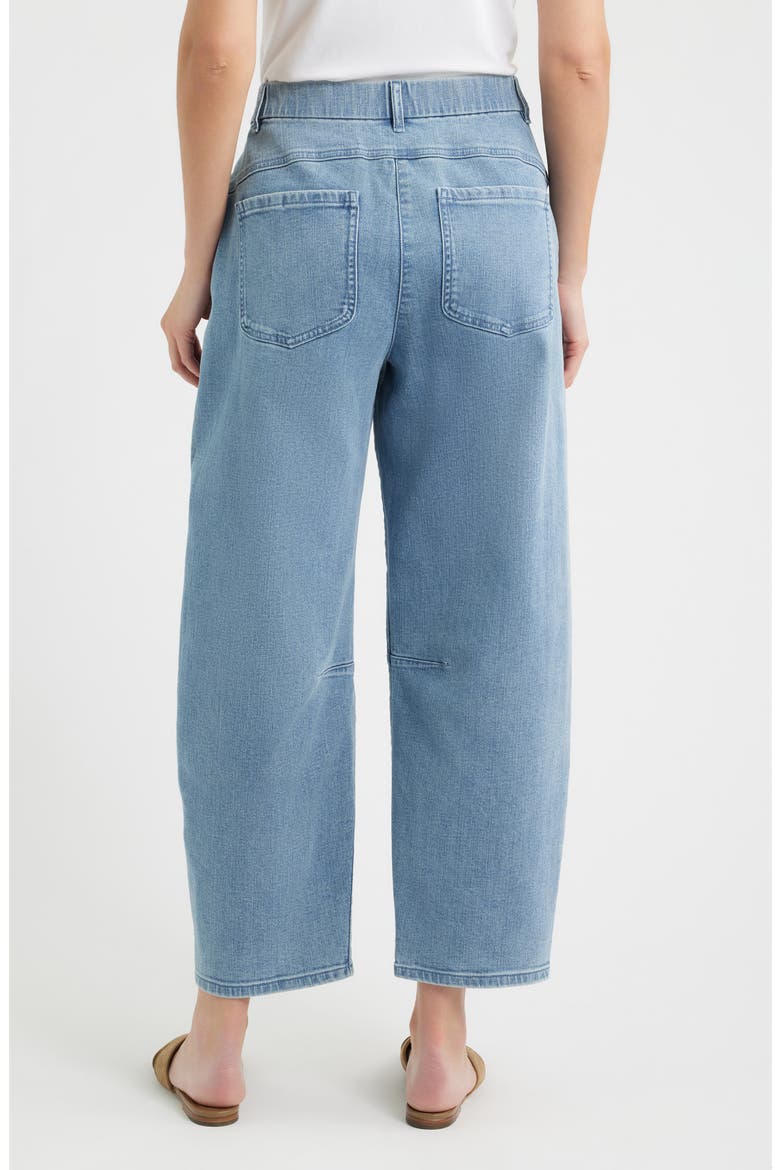 Organic & Recycled Cotton High Waist Ankle Arch Jeans, Alternate, color, CLASSIC INDIGO