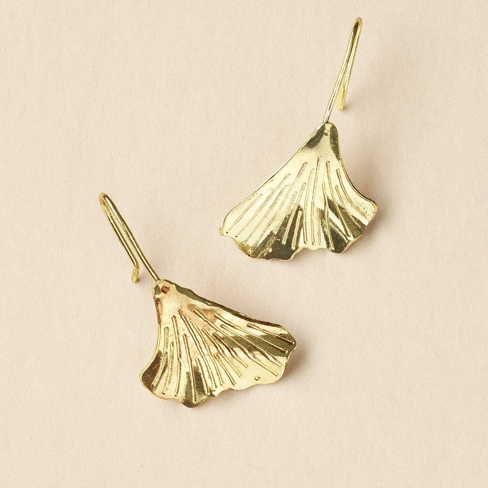 Matr Boomie Sayuri Ginkgo Leaf Drop Earring (Women) | Nordstrom