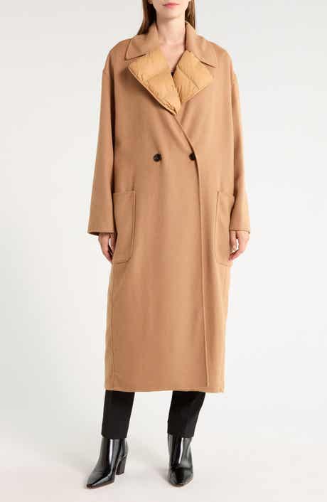 Callim Double Breasted Coat with Removable Vest