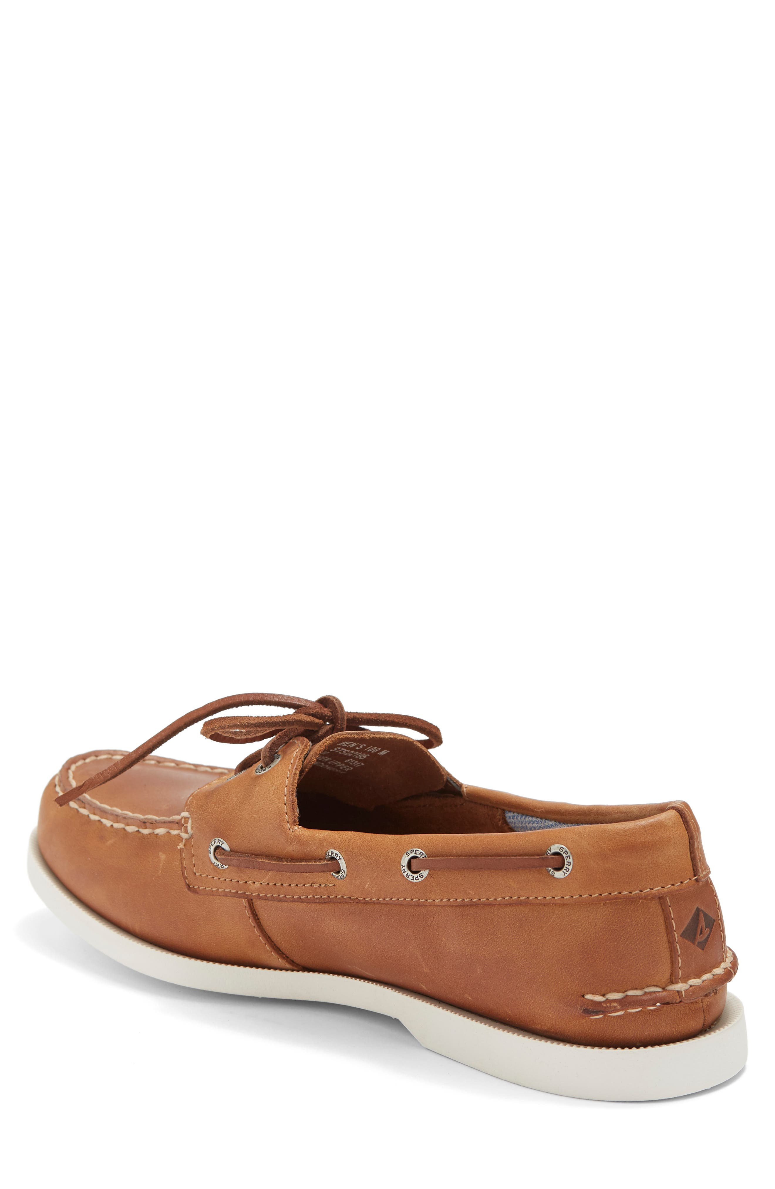 SPERRY TOP-SIDER<sup>®</sup> Authentic Original 2-Eye Plushwave Boat Shoe, Alternate, color, 