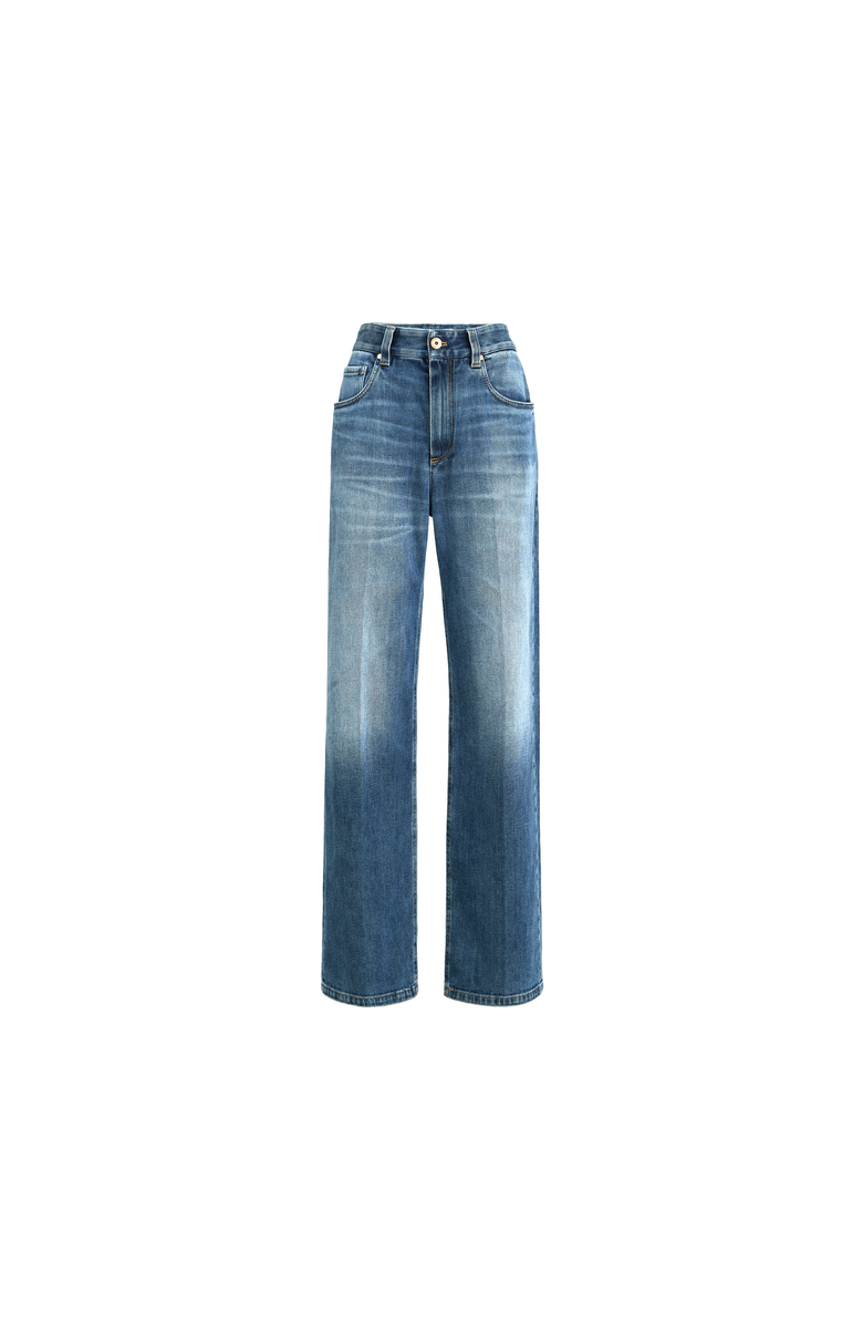 Brunello Cucinelli Contemporary Loose trousers, Alternate, color, Denim