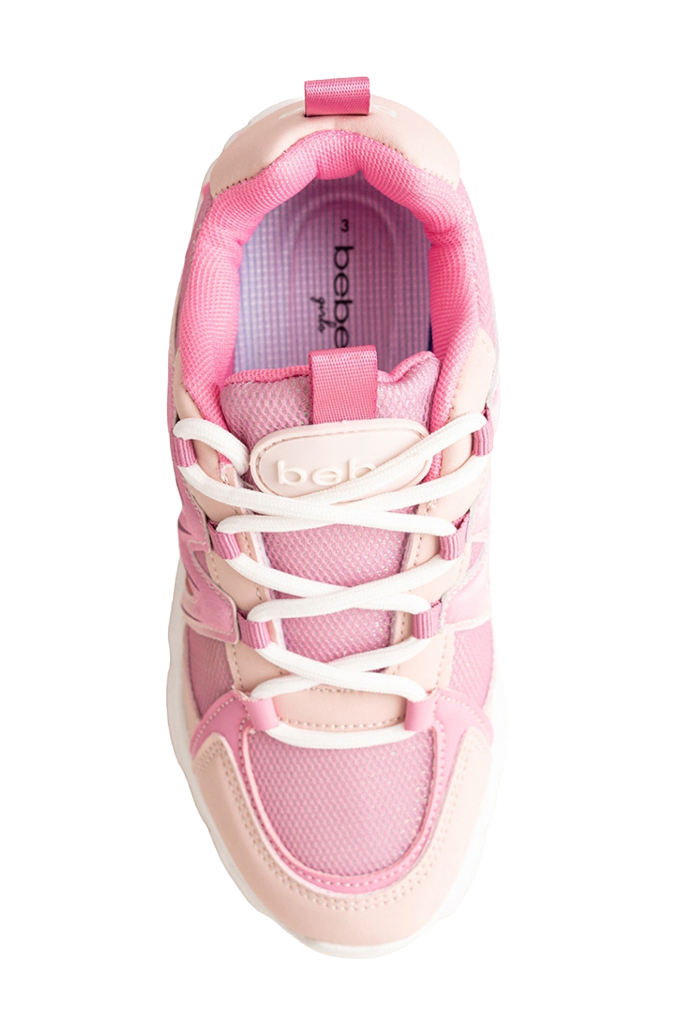 Kids' Ombre Mesh Jogger Sneaker, Alternate, color, FUCHSIA