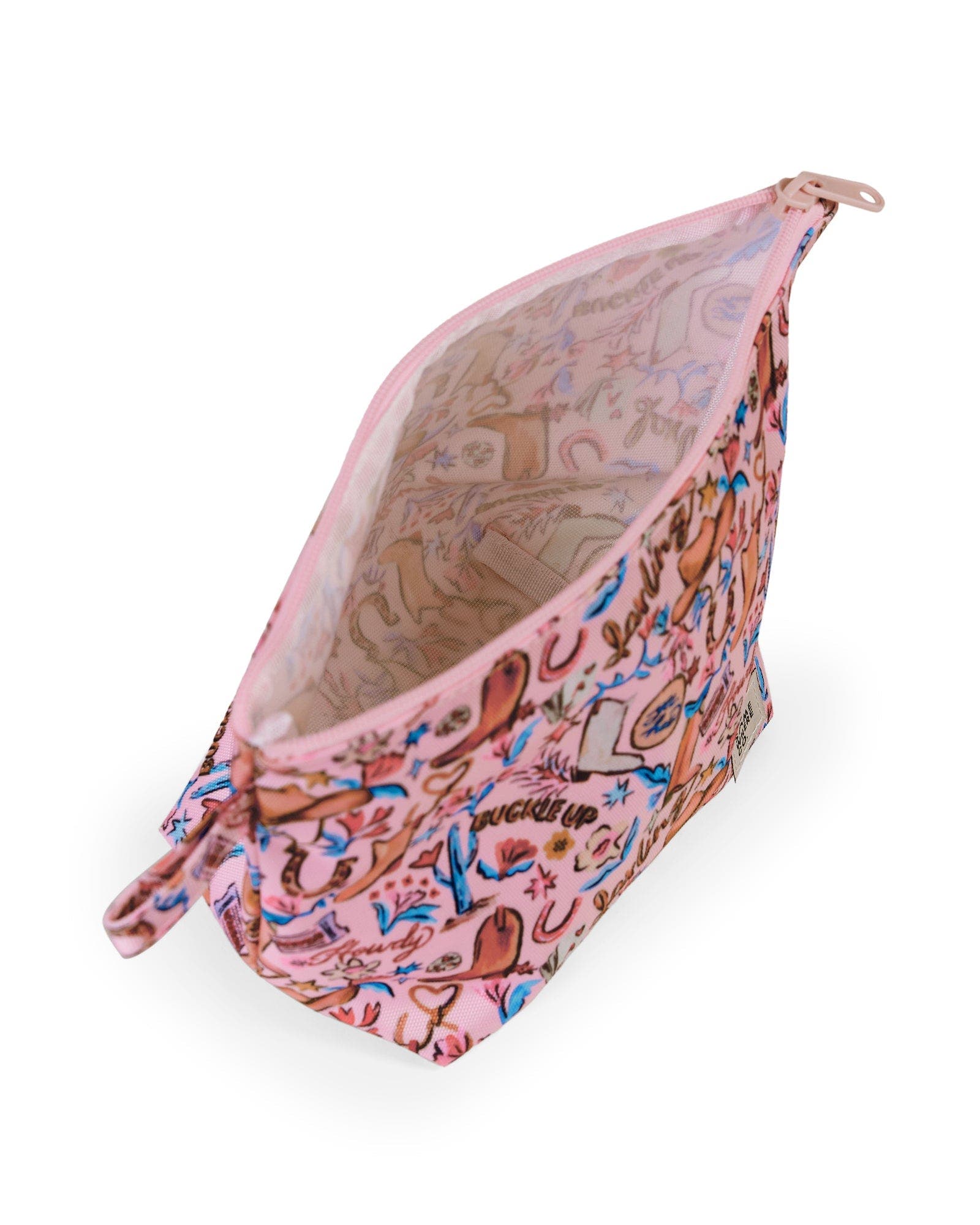 The Somewhere Co Buckle Up Handy Pouch Trio, Alternate, color, Buckle Up