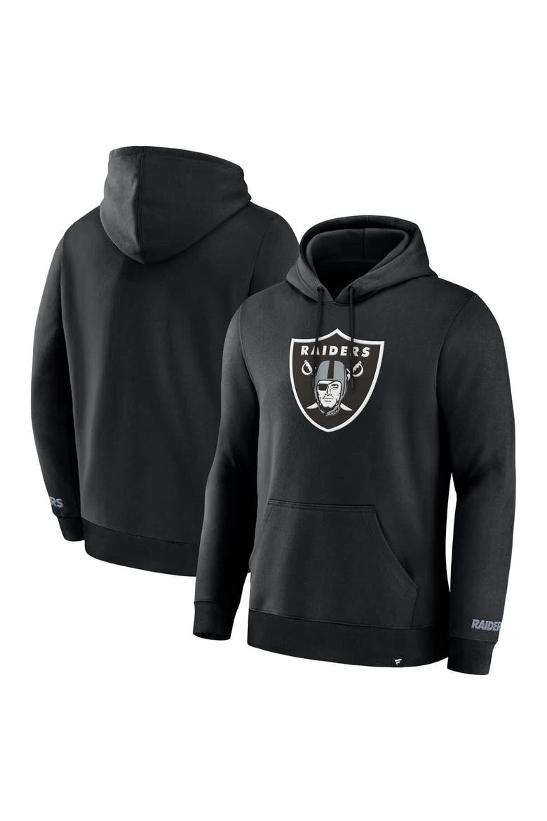 Men's Fanatics  Black Las Vegas Raiders Legacy Fleece Pullover Hoodie, Main, color, Black
