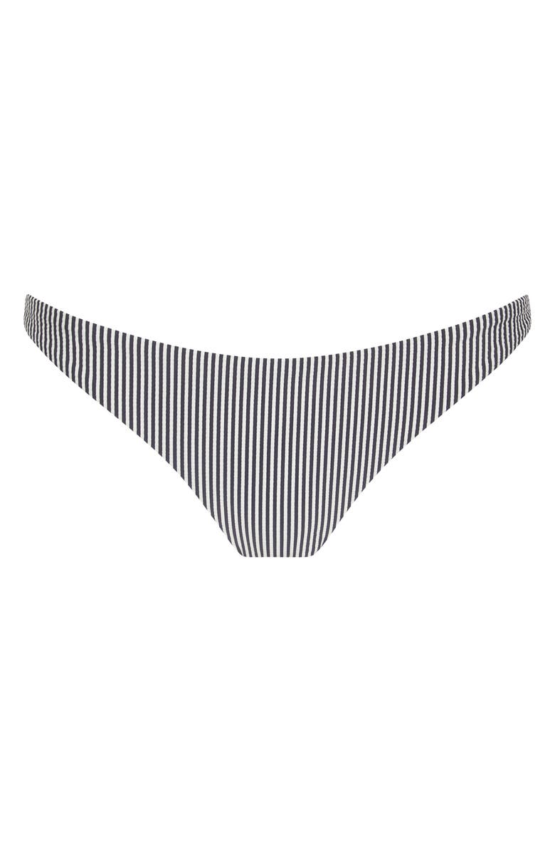 Onia Ashley Bikini Bottoms, Alternate, color, Noir Navy/ White