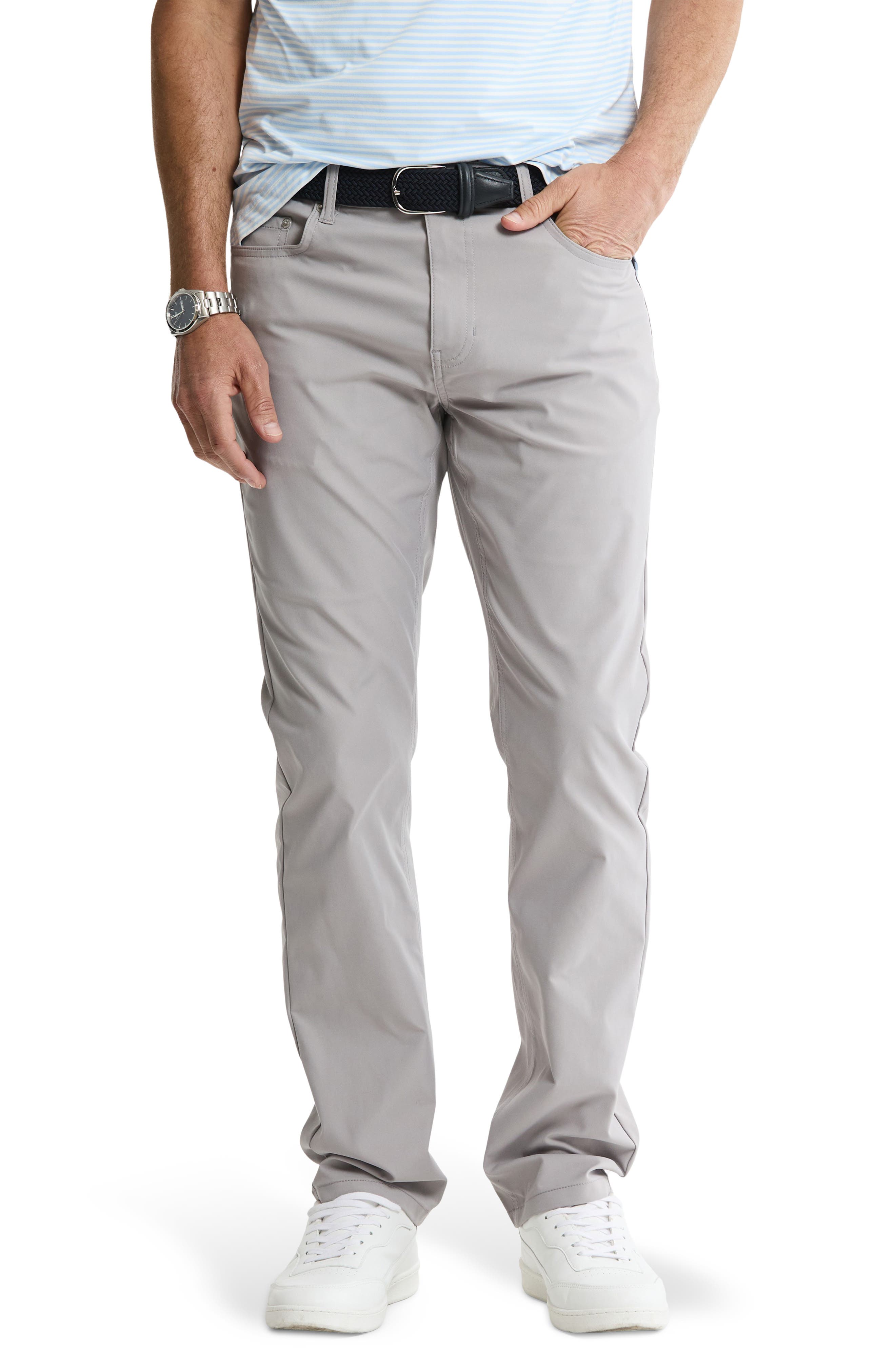 JACHS Straight Leg Stretch 5-Pocket Pants