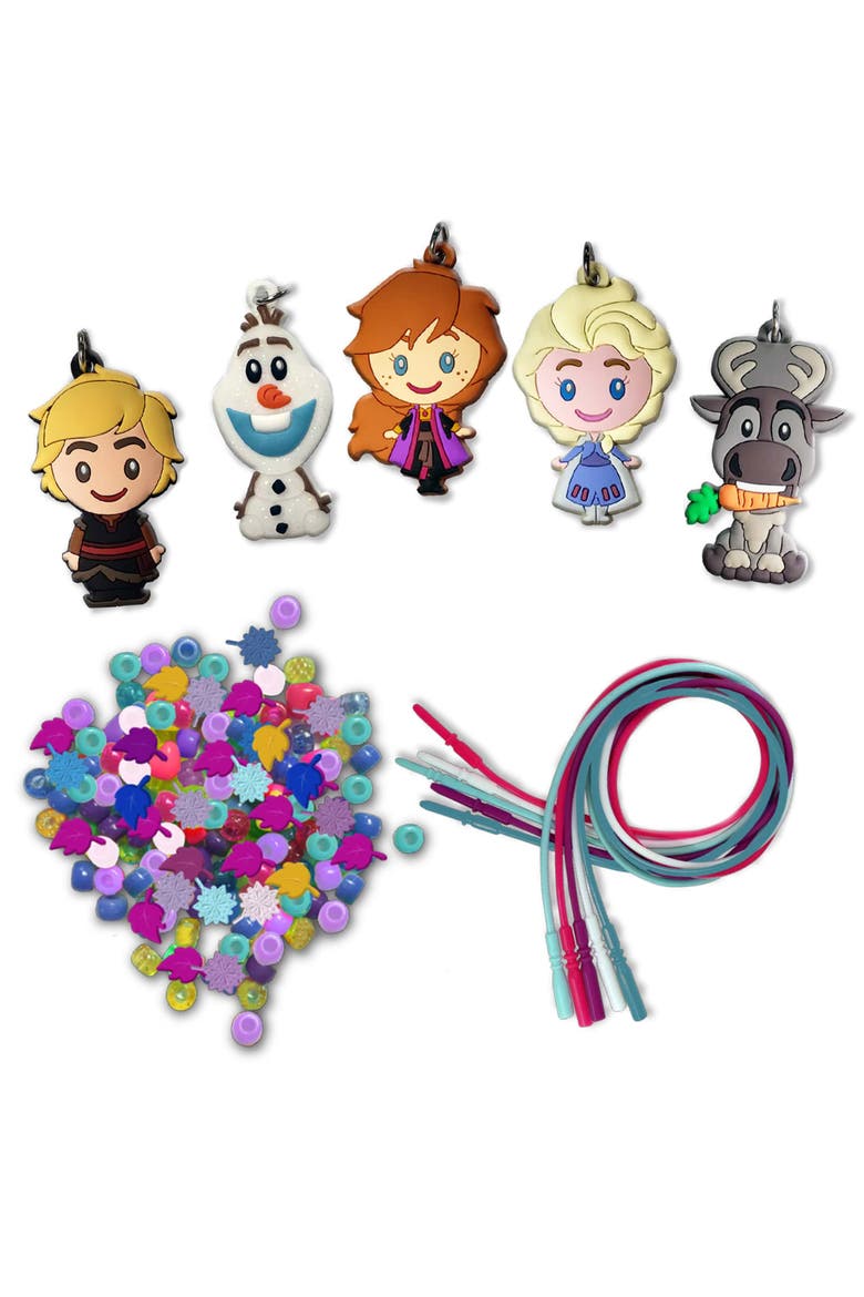 Frozen II DIY Necklace Activity Set with Charms & Beads, Kids Ages 3+, Alternate, color, Multicolored