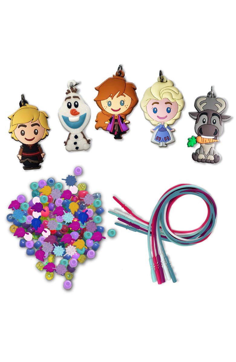 Disney Frozen II DIY Necklace Activity Set with Charms & Beads, Kids Ages 3+, Alternate, color,