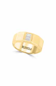EFFY Baguette Cut Diamond Band Ring