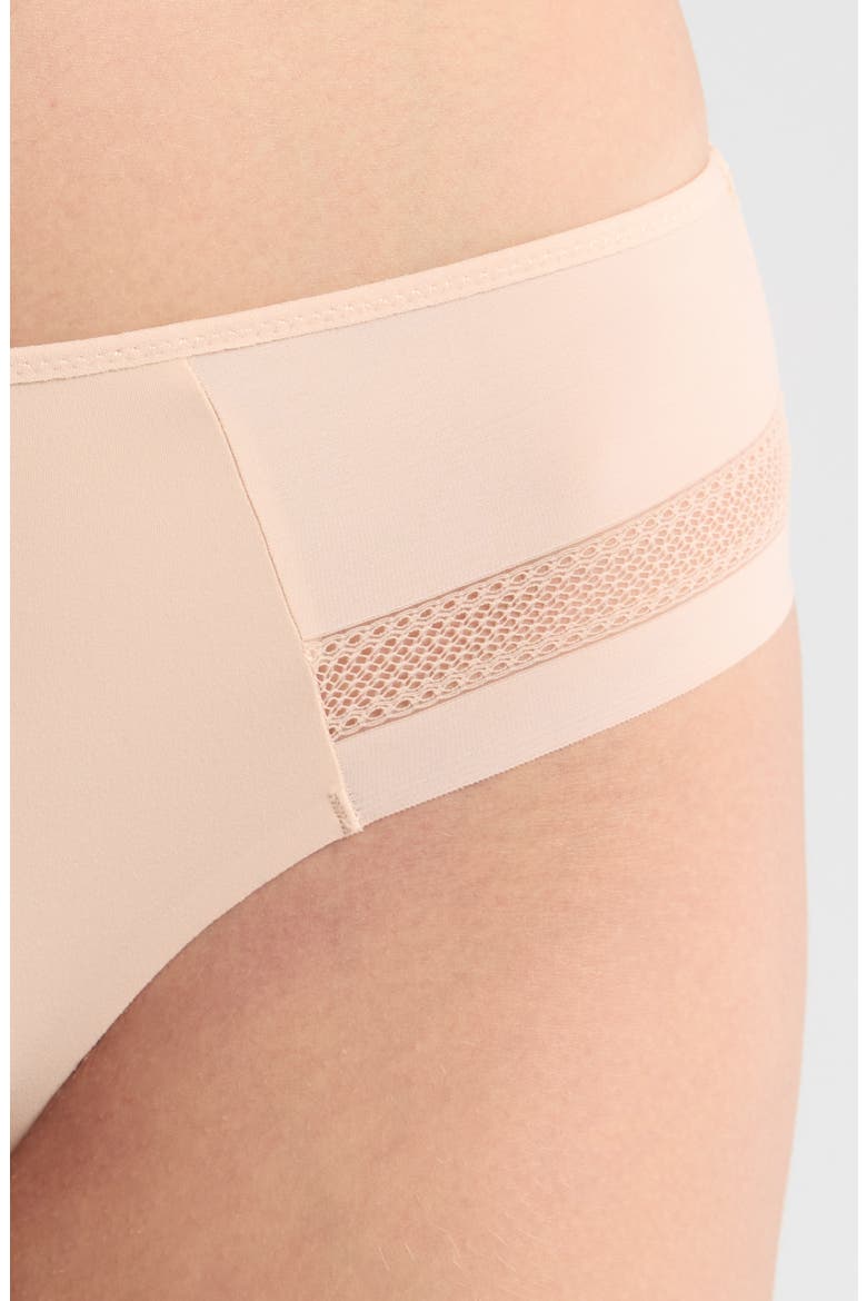 Easy Bliss Mid Rise Bikini Briefs, Alternate, color, NUDE BLUSH