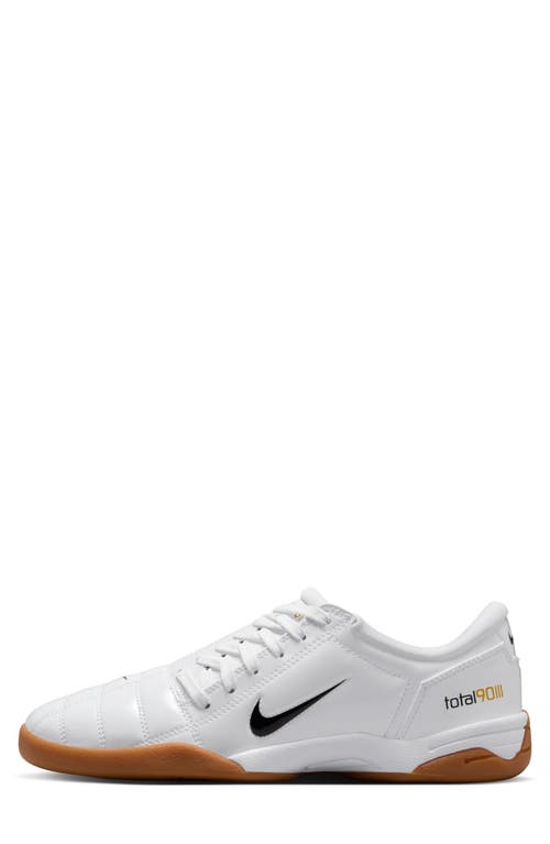 Nike Total 90 Soccer Sneaker In White