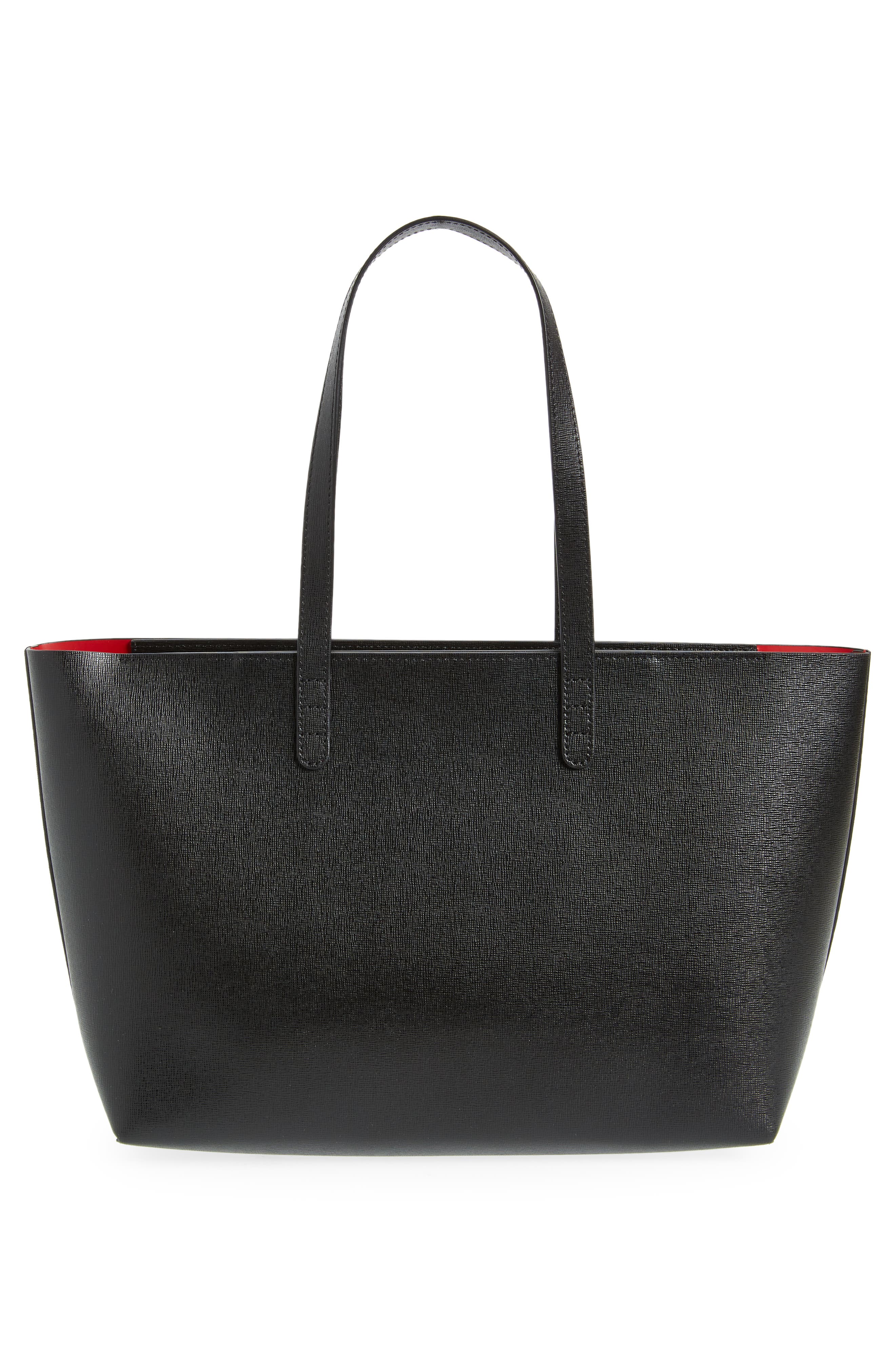 Mansur Gavriel Small Leather Zip Tote, Alternate, color, 