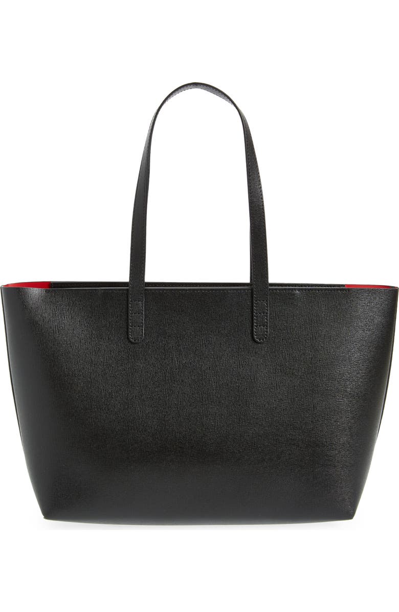 Mansur Gavriel Small Leather Zip Tote, Alternate, color,