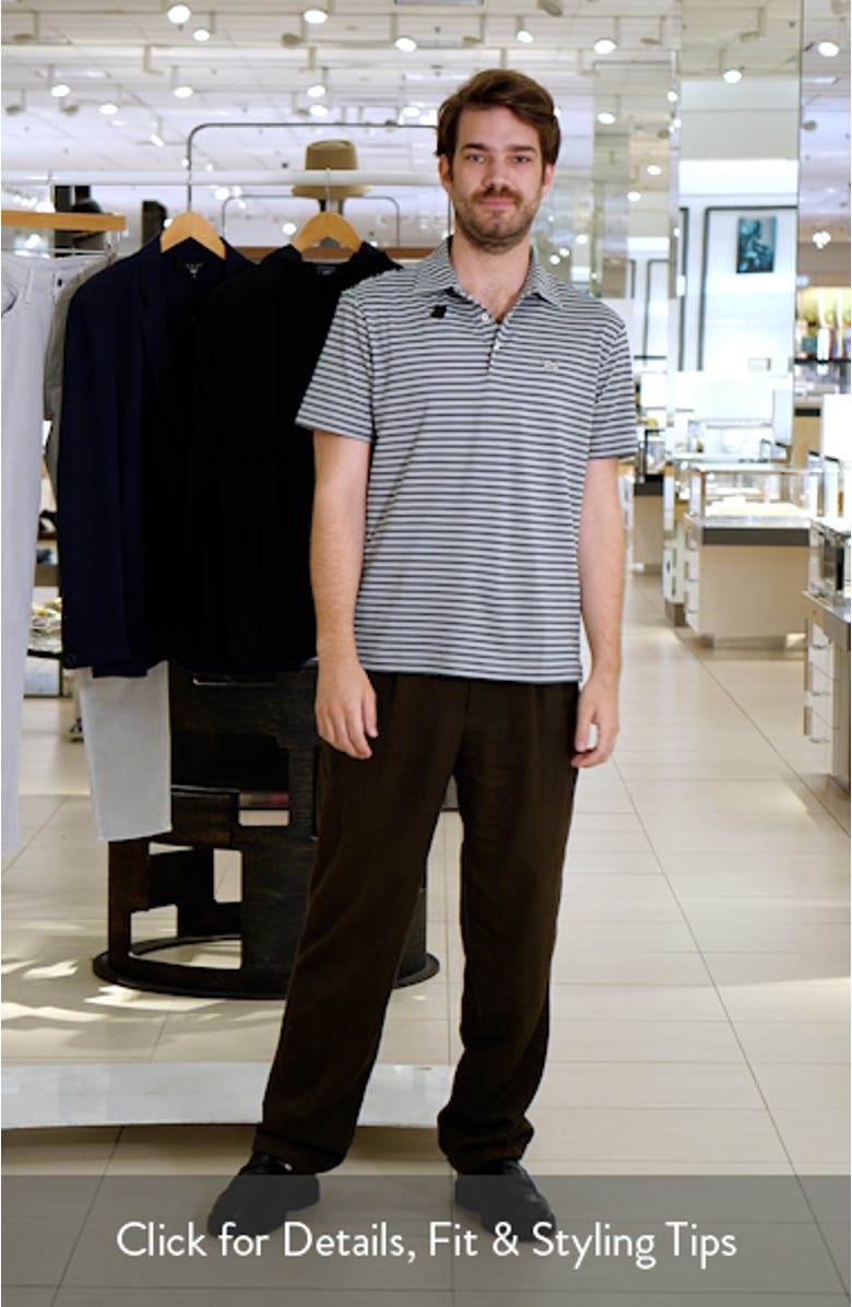 Randolph Stripe Piqué Golf Polo, sales video thumbnail