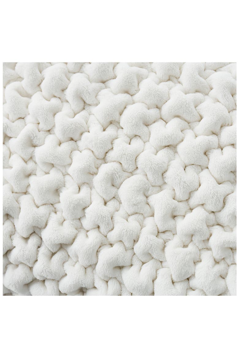 Coco Puff Accent Pillow, Alternate, color, SNOW