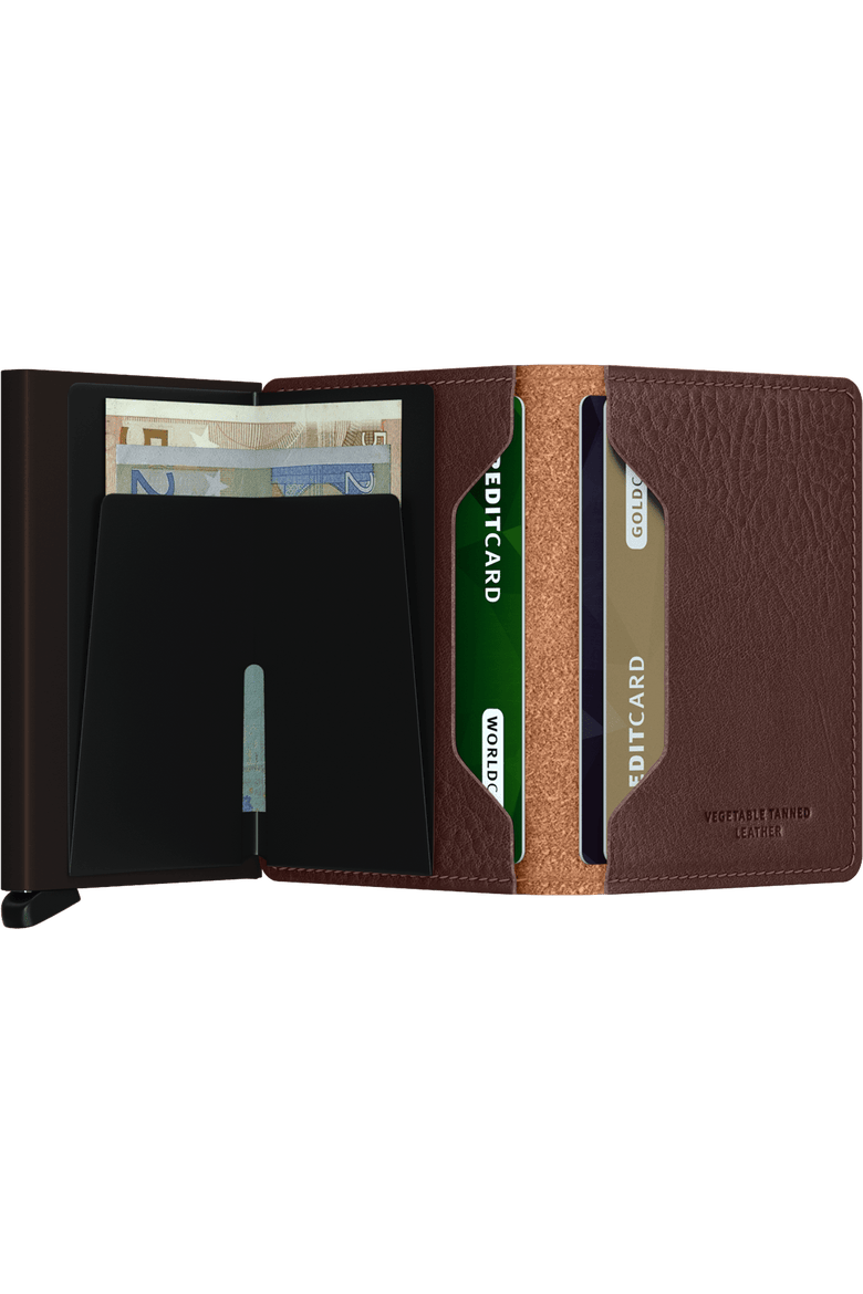 Slimwallet Veg, Alternate, color, Espresso-Brown