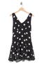 selected Black White Polka Dot