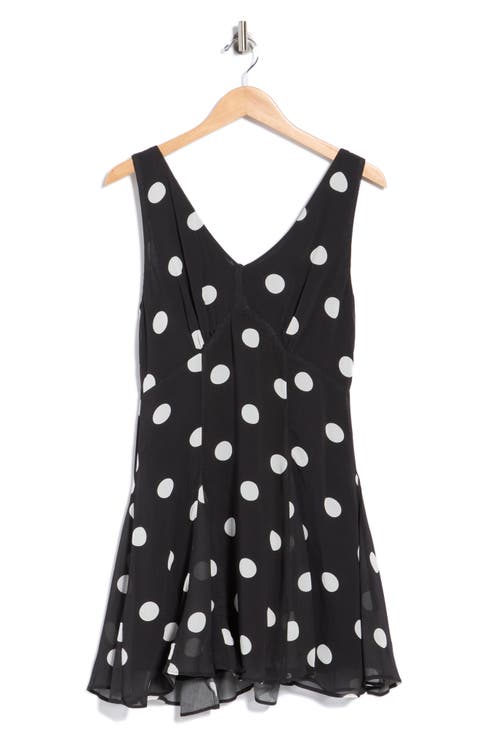 Double V-Neck Sleeveless Dress