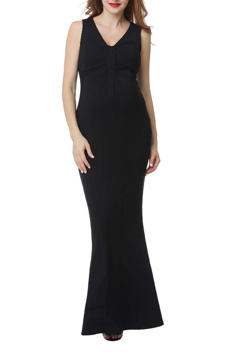 Kimi and Kai Edrei Maternity Mermaid Gown, Main, color,