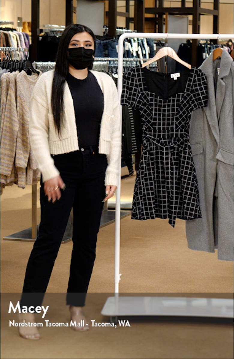 Love, Nickie Lew Plaid Skater Dress, sales video thumbnail