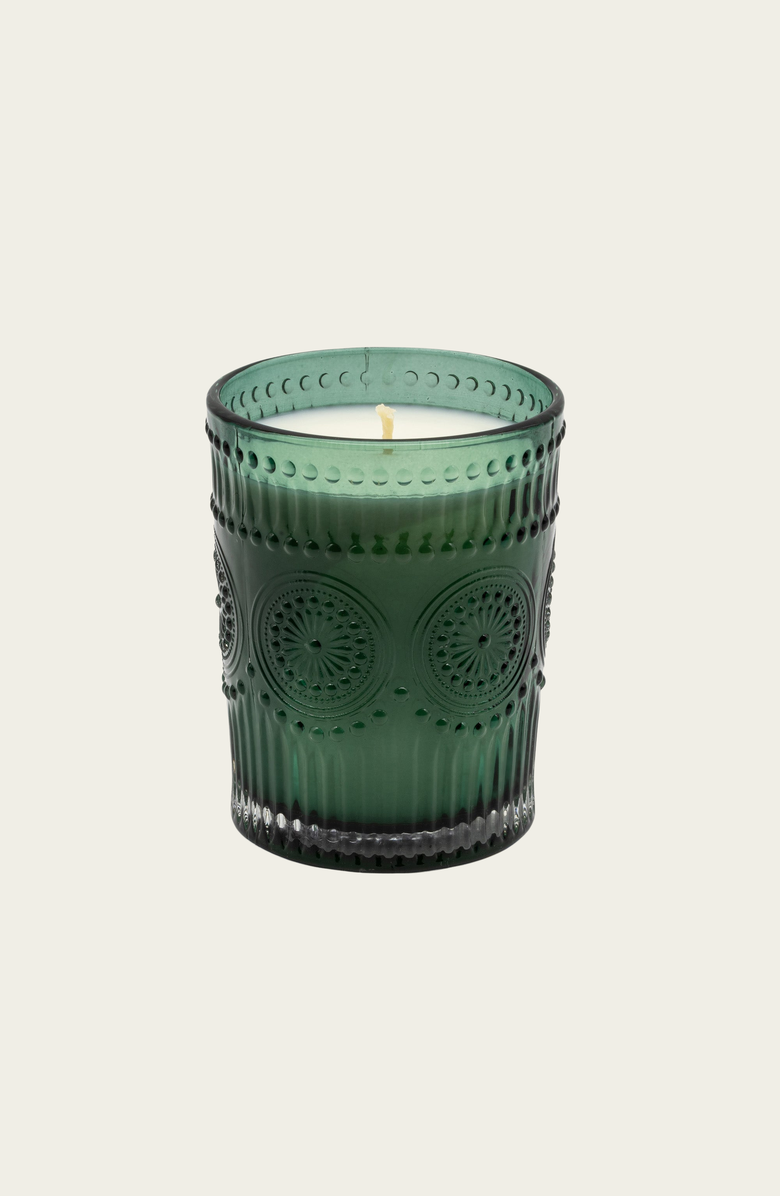 Italic Noir Swiss Scented Glass Candle, Alternate, color, Verdant Éclat