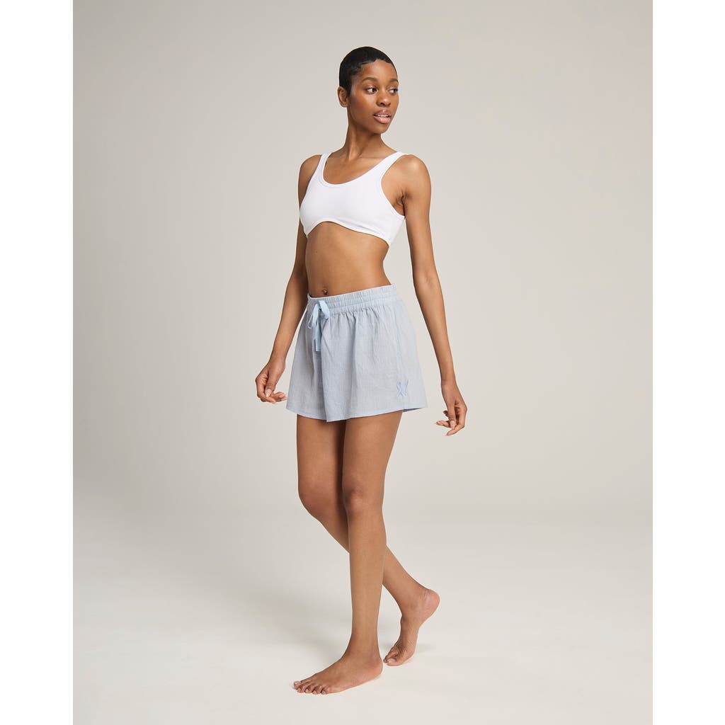 Nudea The Classic Boxer in Navy Blue Stripe  product