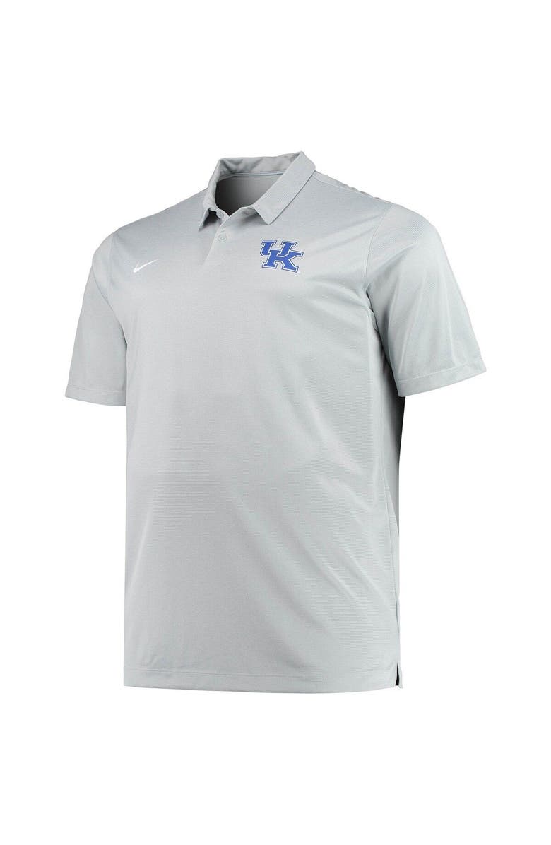 Nike Men's Nike Heathered Gray Kentucky Wildcats Big & Tall Performance Polo, Alternate, color,