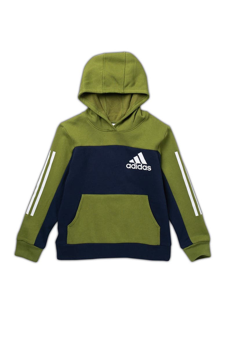 adidas Originals Colorblock Hooded Pullover, Main, color, 
