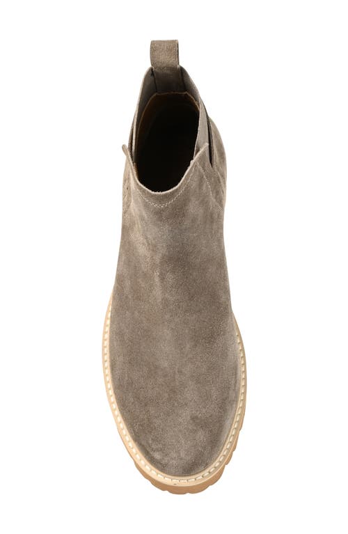 Journee Collection Journee Signature Bristol Chelsea Boot In Taupe