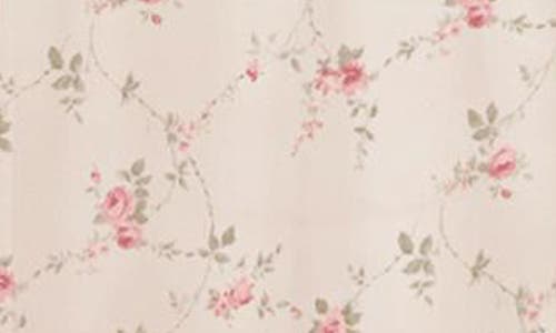 After Six Ruffle Chiffon Strapless Gown In Floral Print