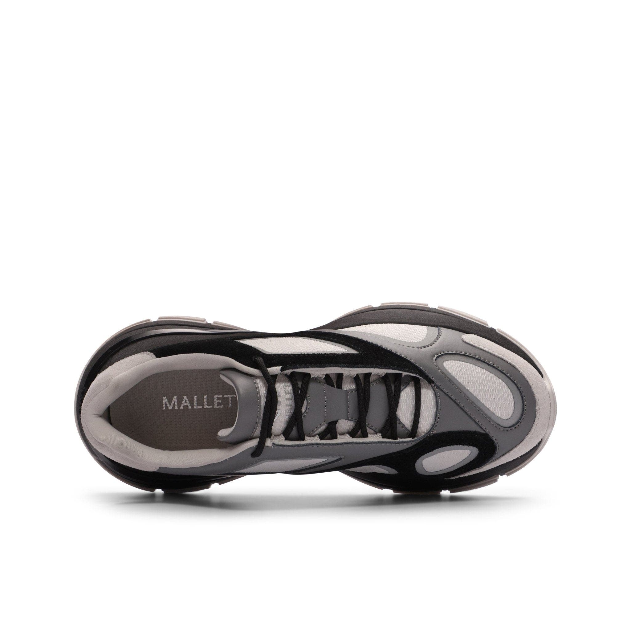 Sculpted Runner Low-Top Trainer, Alternate, color, Grey