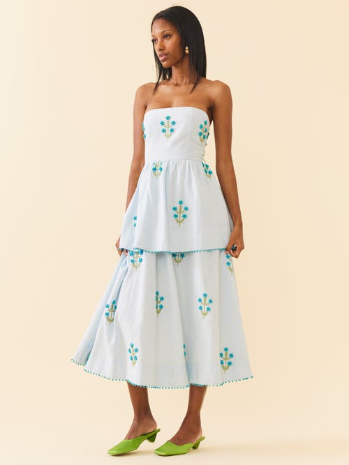 Eddy Daisy Dress In Blue