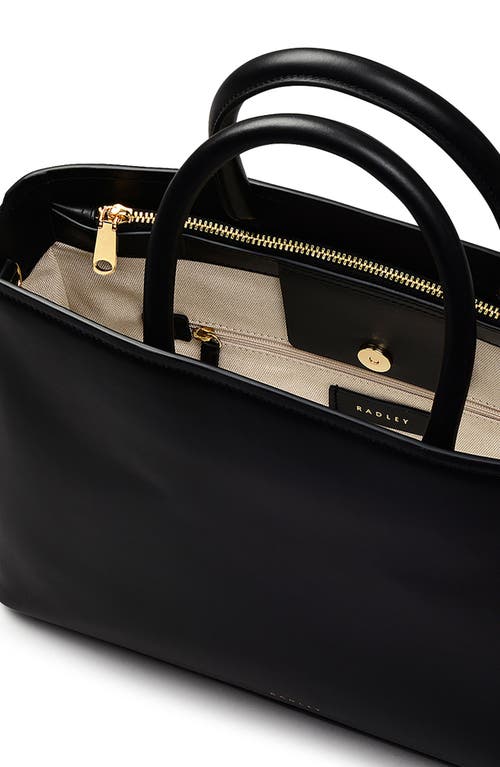 Radley Bow Street Top Zip Crossbody Bag In Black