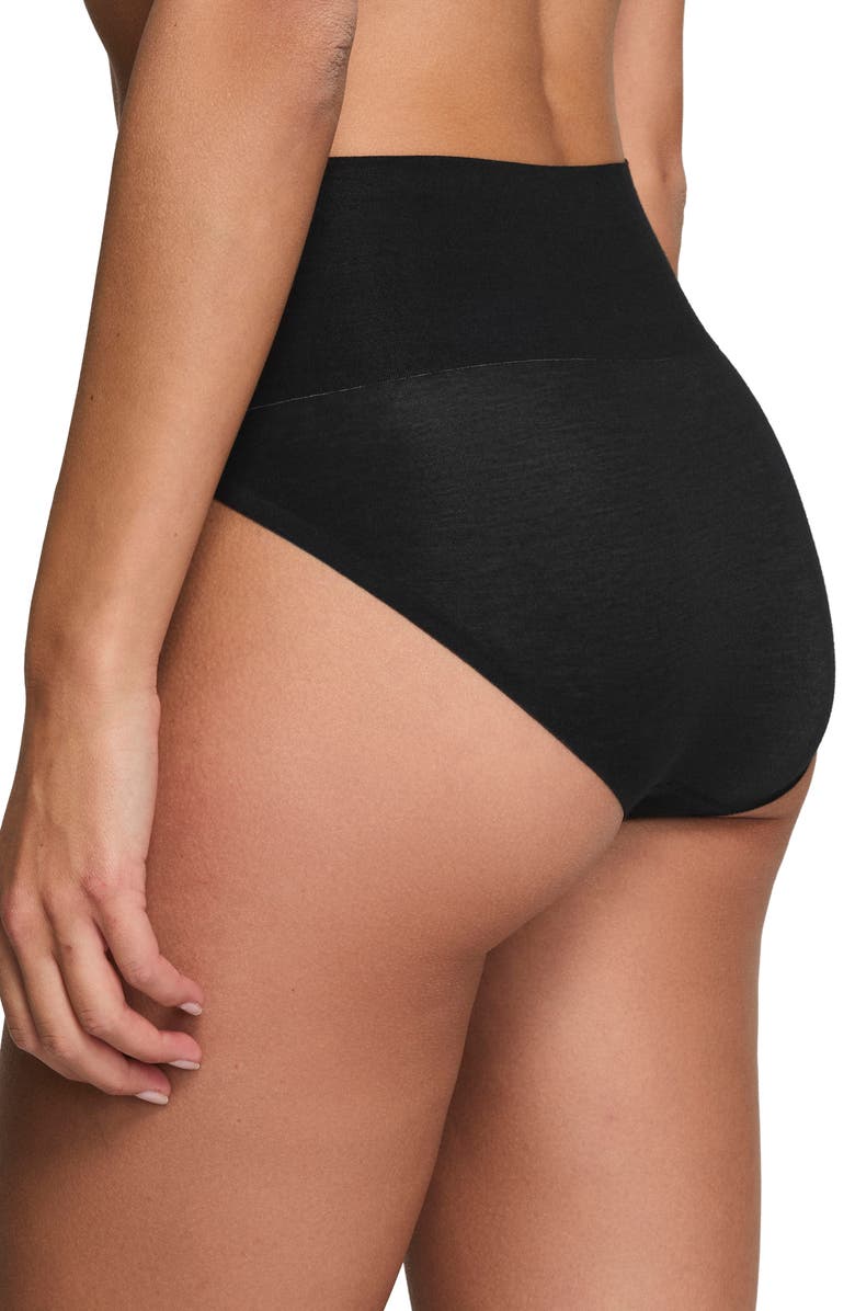 SPANX<sup>®</sup> High Waist Cotton Blend Briefs, Alternate, color,