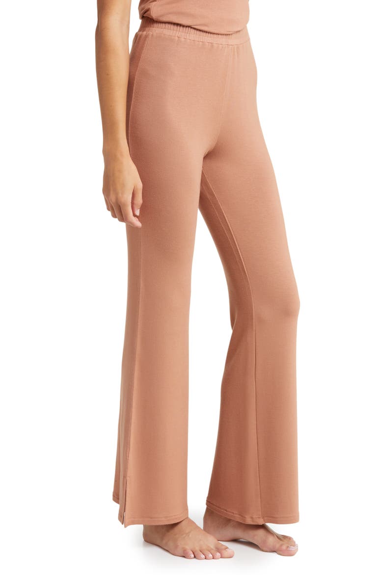 Unplugged Flare Leg Pants, Alternate, color, LYNX