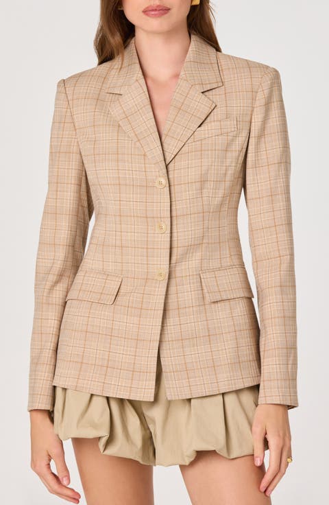 Valor Plaid Blazer