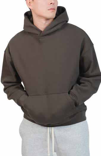 Brooklyn Cloth Oversize Cotton Blend Fleece Hoodie