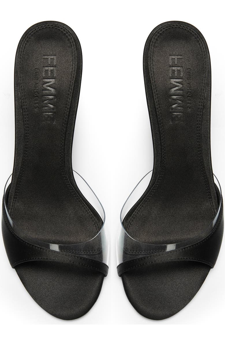 FEMME Capri Mule, Alternate, color, Black