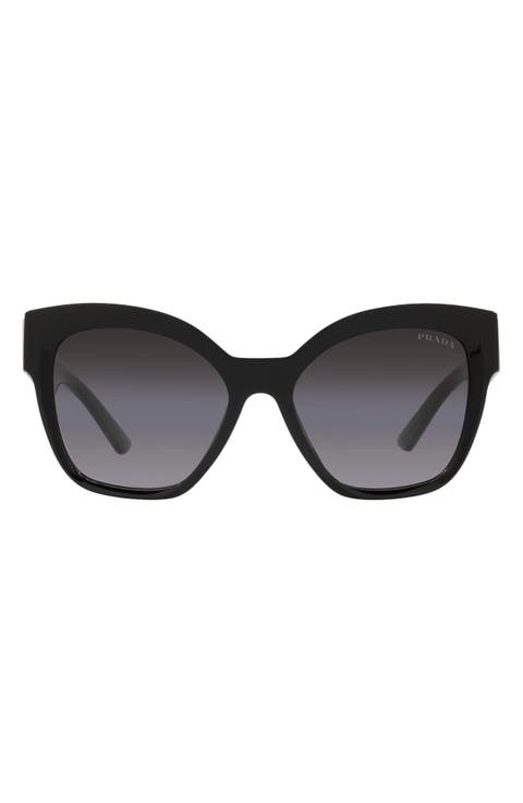 59mm Gradient Geometric Sunglasses