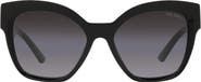 Prada 59mm Gradient Geometric Sunglasses